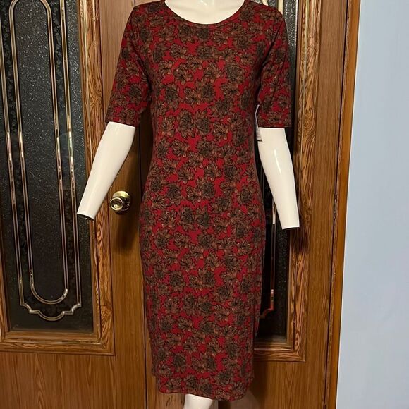 New Lularoe Julia Dress - Picture 1 of 7
